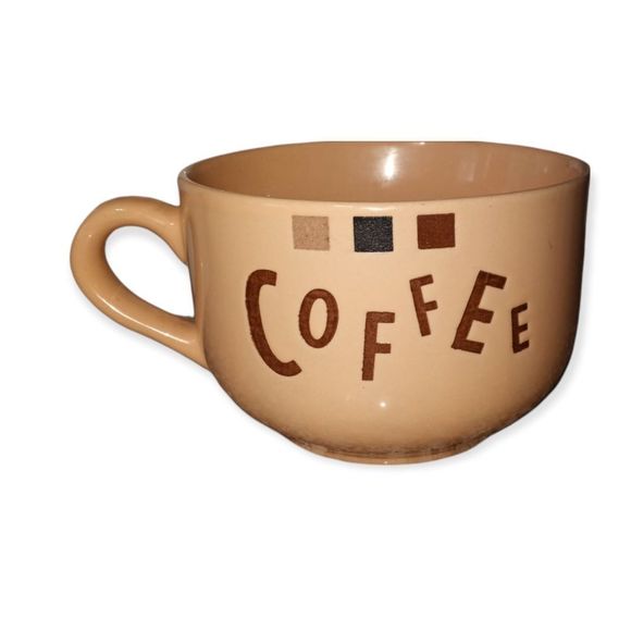 Large Brown Coffee Mug - Picture 3 of 7